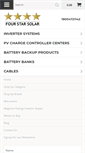 Mobile Screenshot of fourstarsolar.com